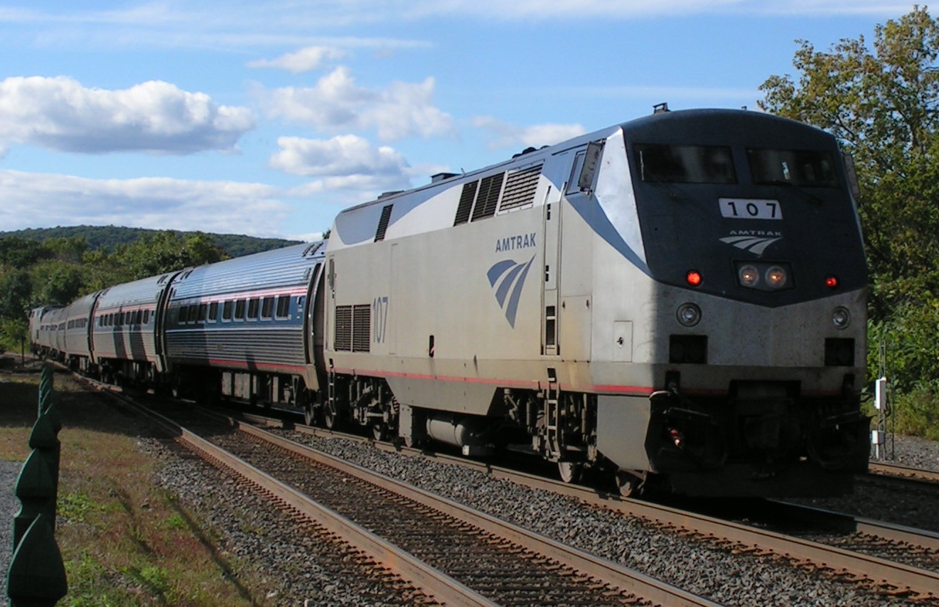 Vermonter Amtrak train