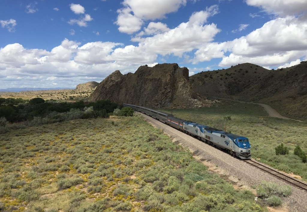 Amtrak Southwest Chief in New Mexico