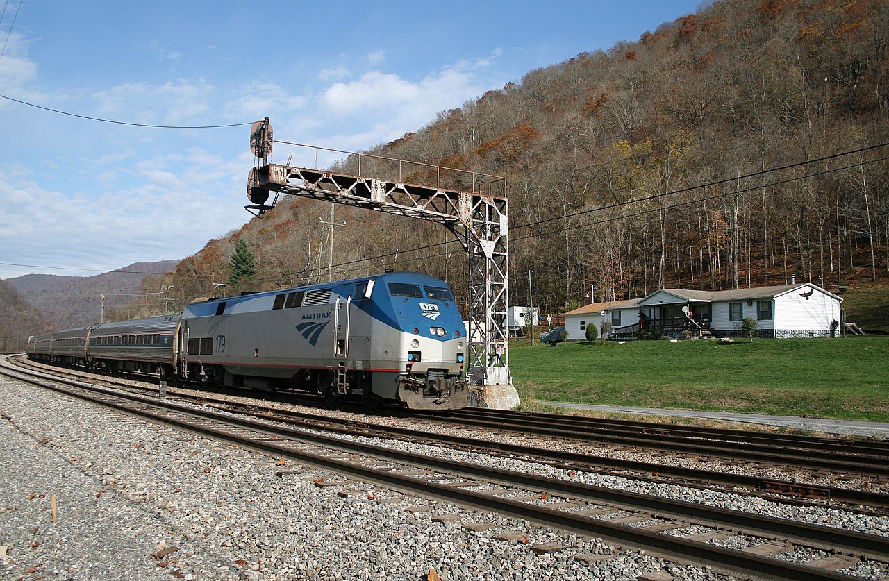 Cardinal Train in West Virginia