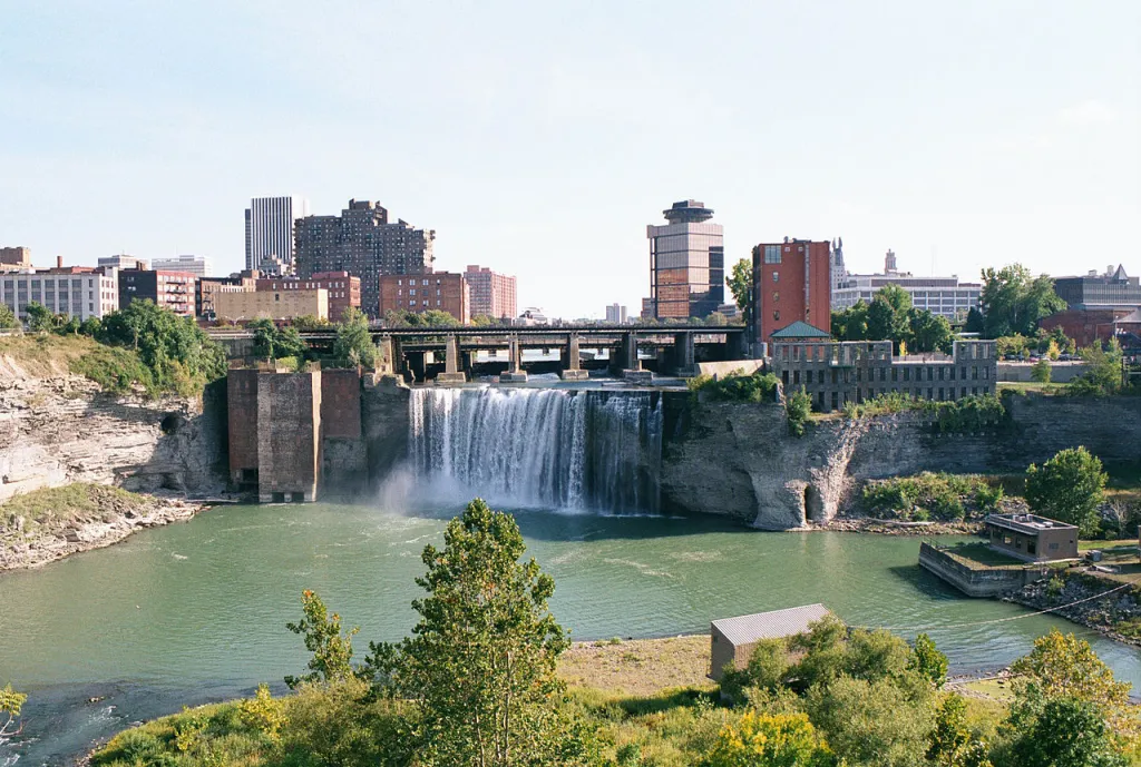 High Falls in Rochester, New York